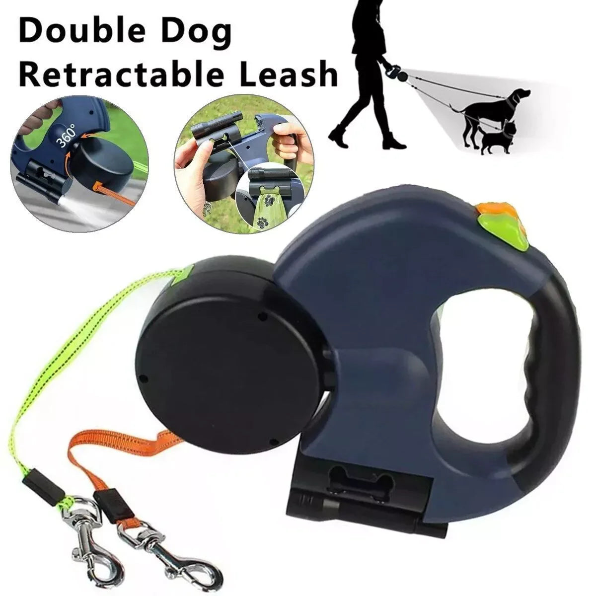 DoubleDutch™️ 360 Dog Leash