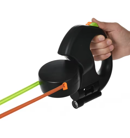 Double Dutch 360° Anti-Tangle Leash